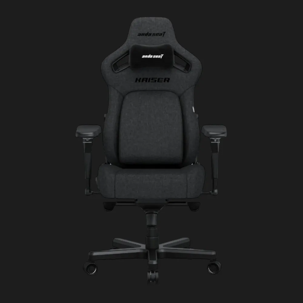 Крісло ігрове Anda Seat Kaiser 4 Fabric Size XL (Dark Gray) (UA)