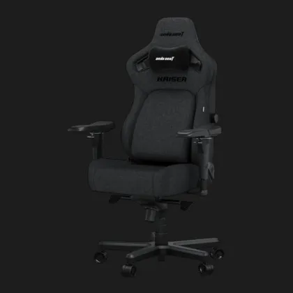 Кресло игровое Anda Seat Kaiser 4 Fabric Size XL (Dark Gray) (UA) Ивано-Франковске