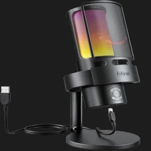Микрофон Fifine Ampliagame A8 Plus RGB (Black) (UA) в Бродах