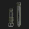 Ремінець Garmin QuickFit 22 (Moss/Graphite) Silicone (010-13280-07)