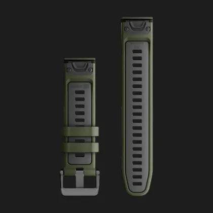 Ремінець Garmin QuickFit 22 (Moss/Graphite) Silicone (010-13280-07) в Чернігові