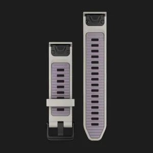 Ремінець Garmin QuickFit 20 Watch Bands (Fog Gray/Lavender) Silicone (010-13391-03)
