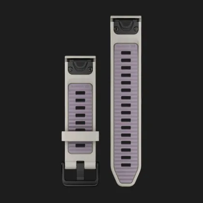 Ремешок Garmin QuickFit 20 Watch Bands (Fog Gray/Lavender) Silicone (010-13391-03) в Чернигове