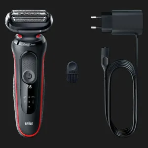 Электрическая бритва BRAUN Series 5 Wet&Dry (51-R1000s) (Black/Red) в Бродах
