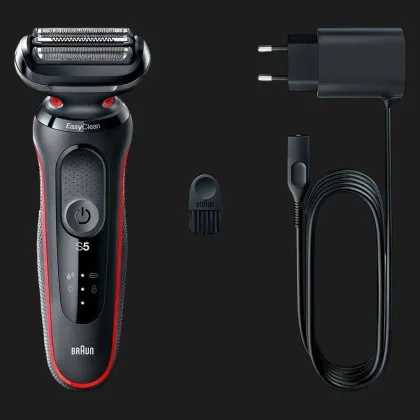 Электрическая бритва BRAUN Series 5 Wet&Dry (51-R1000s) (Black/Red)
