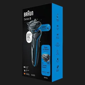 Електрична бритва BRAUN Series 5 Wet&Dry (51-B1000s) (Black/Blue) в Хмельницькому