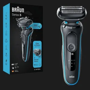Електрична бритва BRAUN Series 5 Wet&Dry (51-M1000s) (Black/Mint) в Хмельницькому