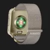 Garmin Venu X1 Soft Gold with Titanium Caseback and French Gray Nylon Band (010-02980-08/09)