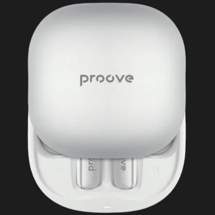 Навушники Proove NoLimit TWS with Hybrid ANC (White/Silver) в Дніпрі
