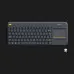 Клавіатура бездротова Logitech K400 Plus (Black) (UA)