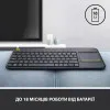 Клавіатура бездротова Logitech K400 Plus (Black) (UA)