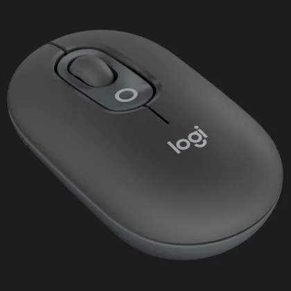 Миша бездротова Logitech Pop Mouse with Emoji (Graphite) (UA)