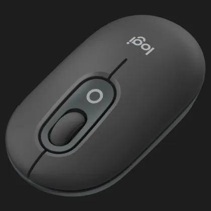 Миша бездротова Logitech Pop Mouse with Emoji (Graphite) (UA)