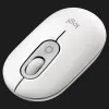 Мышь беспроводная Logitech Pop Mouse with Emoji (White) (UA)