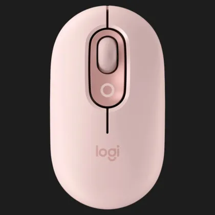 Миша бездротова Logitech Pop Mouse with Emoji (Rose) (UA)