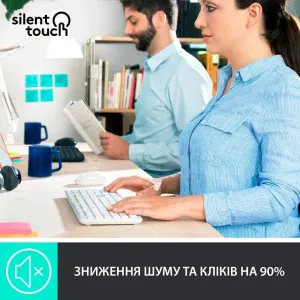 Комплект Logitech MK295 Combo (White) (UA) в Александрии