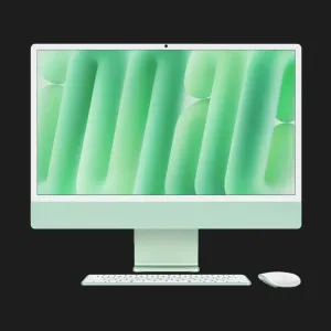б/у Apple iMac 24 with Retina 4.5K, Apple M4, 256GB, 8 CPU / 8 GPU, 16GB RAM, Green (MWUE3) (2024) (Хороший стан)