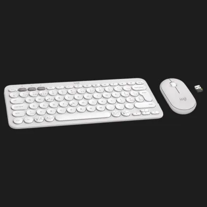 Комплект Logitech Pebble 2 Combo (White) (UA)