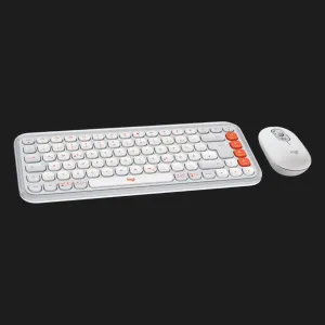 Комплект Logitech Pop Icon Combo (Off White) (UA) в Александрии