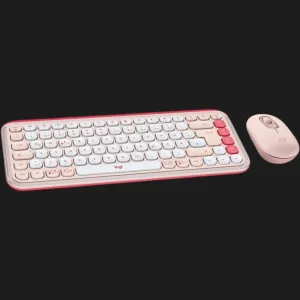 Комплект Logitech Pop Icon Combo (Rose) (UA) в Александрии