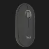 Мышь беспроводная Logitech Pebble Mouse 2 M350s (Graphite) (UA)