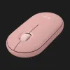 Миша бездротова Logitech Pebble Mouse 2 M350s (Rose) (UA)