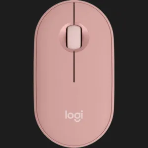 Миша бездротова Logitech Pebble Mouse 2 M350s (Rose) (UA) в Бродах