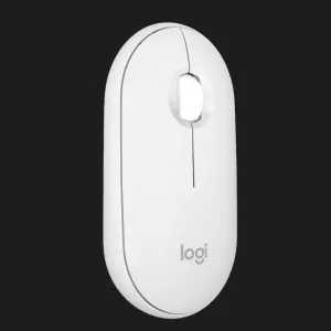 Миша бездротова Logitech Pebble Mouse 2 M350s (White) (UA) в Бродах