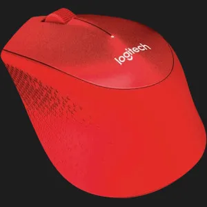 Миша бездротова Logitech M330 Silent Plus (Red) (UA) в Бродах