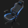 Кресло игровое Anda Seat Luna Size L PVC (Black/Blue) (UA)