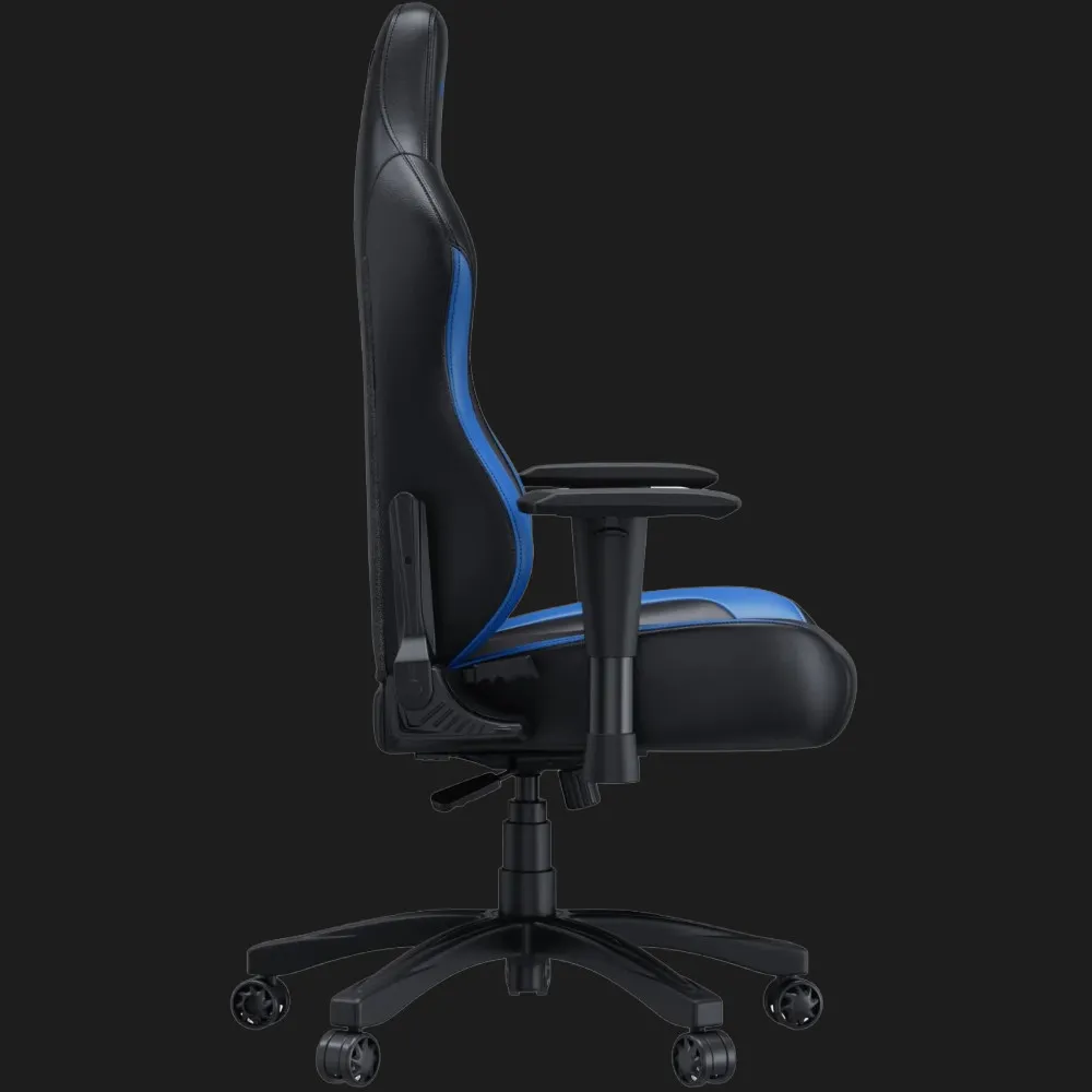 Крісло ігрове Anda Seat Luna Size L PVC (Black/Blue) (UA) — фото 5