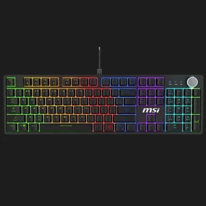 Клавіатура MSI Forge GK320 Red Switch USB (Black) (UA)