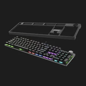 Клавиатура MSI Forge GK320 Red Switch USB (Black) (UA)