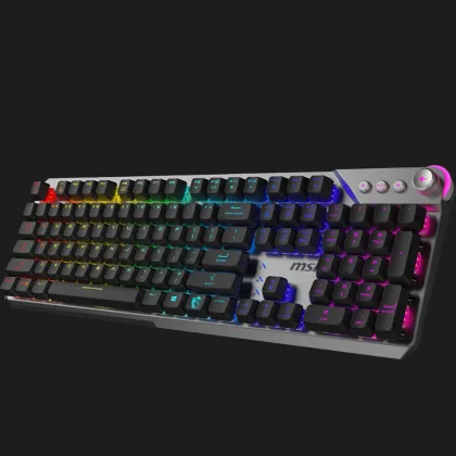 Клавіатура MSI Strike 600 Silent UA 104key (Gray) (UA)