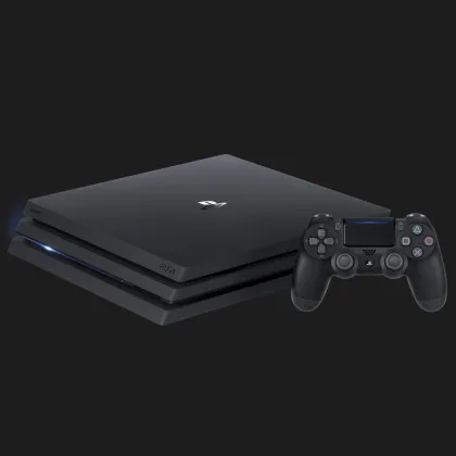б/у Ігрова приставка Sony PlayStation 4 Pro (1TB) (Black)
