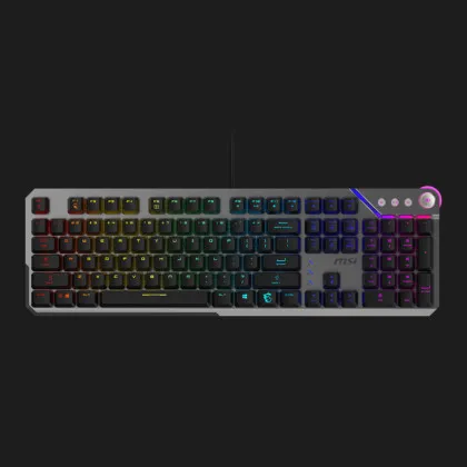 Клавіатура MSI Strike 600 Silent UA 104key (Gray) (UA)