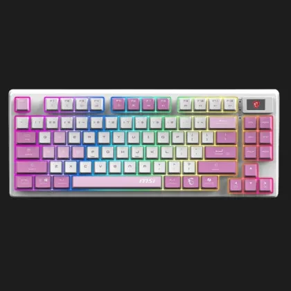 Клавіатура MSI FORGE GK600 TKL Wireless (Violet) (UA)