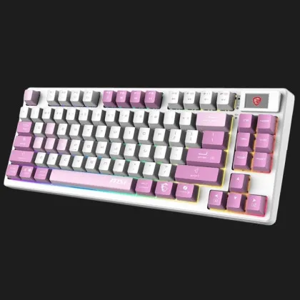 Клавіатура MSI FORGE GK600 TKL Wireless (Violet) (UA)