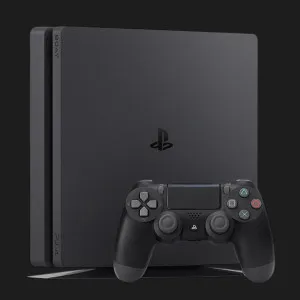 б/у Игровая консоль Sony PlayStation 4 Slim (1TB) (Black) в Дрогобыче