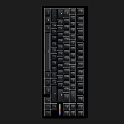 Клавіатура Wooting 80HE Zinc (Black) (EU)