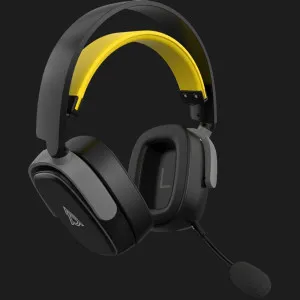 Гарнитура Ajazz AHM09 MAX (Black/Gray/Yellow) (UA) в Бродах