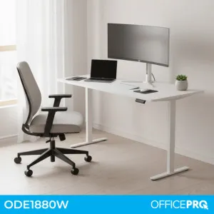 Комп'ютерний стіл OfficePro ODE1880W (White) (UA) в Бродах