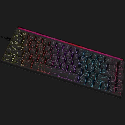 Клавіатура Ajazz NK68 Red switches Side Contour (Black) (UA)