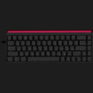 Клавіатура Ajazz NK68 Red switches Side Contour (Black) (UA) в Бродах