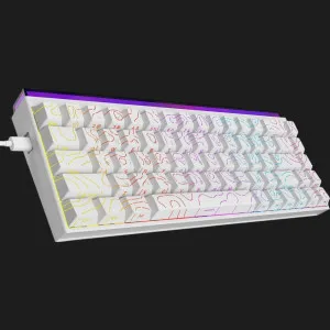 Клавіатура Ajazz NK68 Red switches Side Contour (White) (UA) в Бродах