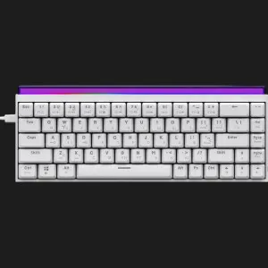 Клавіатура Ajazz NK68 Red switches (White) (UA) в Бродах