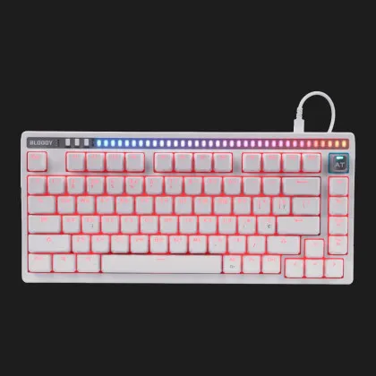 Клавіатура ігрова Bloody AT75 (White) (UA)