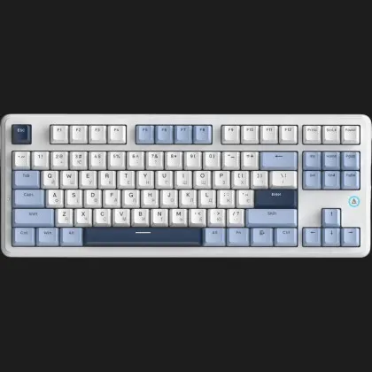 Клавіатура Ajazz AK870 V2 Flying Fish Switches (White) (UA)