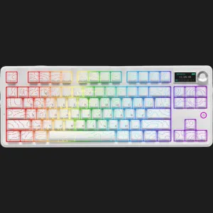Клавиатура Ajazz AK870 V2 Side Contour (White) (UA) в Бродах