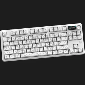 Клавиатура Ajazz AK870 V2 Side Contour (White) (UA) в Бродах